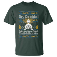 Funny Ugly Hanukkah T Shirt Mr Dreidel Dj Chanukkah Jewish - Wonder Print Shop
