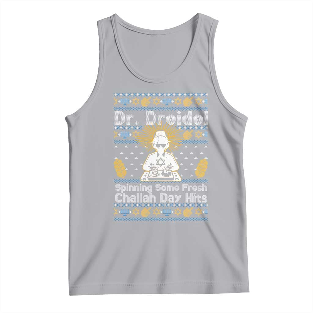 Funny Ugly Hanukkah Tank Top Mr Dreidel Dj Chanukkah Jewish - Wonder Print Shop