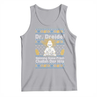 Funny Ugly Hanukkah Tank Top Mr Dreidel Dj Chanukkah Jewish - Wonder Print Shop