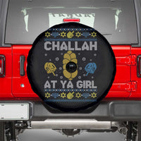 Funny Ugly Hanukkah Spare Tire Cover Challah At Ya Girl Matching - Wonder Print Shop