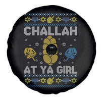 Funny Ugly Hanukkah Spare Tire Cover Challah At Ya Girl Matching - Wonder Print Shop