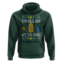 Funny Ugly Hanukkah Hoodie Challah At Ya Girl Matching - Wonder Print Shop