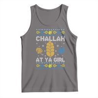 Funny Ugly Hanukkah Tank Top Challah At Ya Girl Matching - Wonder Print Shop