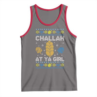 Funny Ugly Hanukkah Tank Top Challah At Ya Girl Matching - Wonder Print Shop