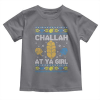 Funny Ugly Hanukkah Toddler T Shirt Challah At Ya Girl Matching - Wonder Print Shop