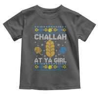 Funny Ugly Hanukkah Toddler T Shirt Challah At Ya Girl Matching - Wonder Print Shop