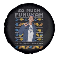 Funny Ugly Hanukkah Spare Tire Cover Sandler So Much Funukah To Celebrate Hanukkah - Wonder Print Shop
