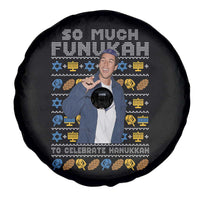 Funny Ugly Hanukkah Spare Tire Cover Sandler So Much Funukah To Celebrate Hanukkah - Wonder Print Shop