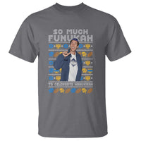Funny Ugly Hanukkah T Shirt Sandler So Much Funukah To Celebrate Hanukkah - Wonder Print Shop