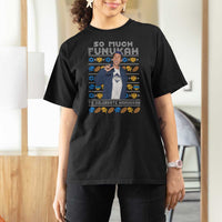 Funny Ugly Hanukkah T Shirt For Women Sandler So Much Funukah To Celebrate Hanukkah - Wonder Print Shop
