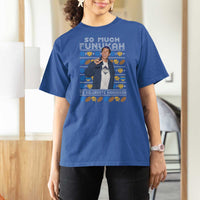 Funny Ugly Hanukkah T Shirt For Women Sandler So Much Funukah To Celebrate Hanukkah - Wonder Print Shop