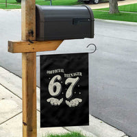 Funny 13th Birthday Official Teenager Garden Flag Viral Meme Six Seven 6 7 Hands 13 Years Old Boys Kids