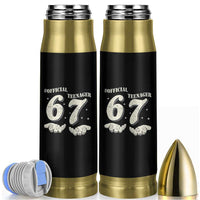 Funny 13th Birthday Official Teenager Bullet Tumbler Viral Meme Six Seven 6 7 Hands 13 Years Old Boys Kids