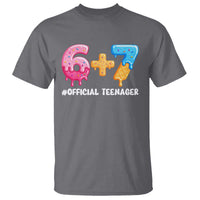 Funny 67 13th Birthday Official Teenager T Shirt 6 7 Ice Cream Drip Meme Funny Six Seven 13 Years Old