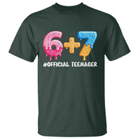 Funny 67 13th Birthday Official Teenager T Shirt 6 7 Ice Cream Drip Meme Funny Six Seven 13 Years Old