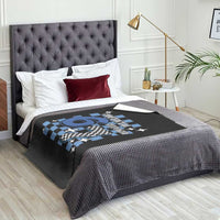 Funny 13th Birthday Official Teenager Throw Blanket 6+7 13 Year Old Boys Kids Checkered 67 Meme