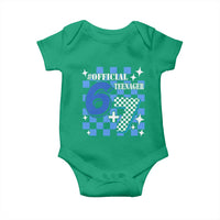 Funny 13th Birthday Official Teenager Baby Onesie 6+7 13 Year Old Boys Kids Checkered 67 Meme