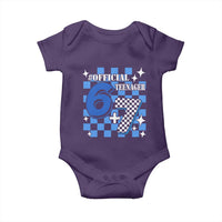 Funny 13th Birthday Official Teenager Baby Onesie 6+7 13 Year Old Boys Kids Checkered 67 Meme