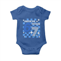Funny 13th Birthday Official Teenager Baby Onesie 6+7 13 Year Old Boys Kids Checkered 67 Meme