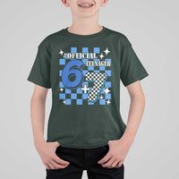Funny 13th Birthday Official Teenager T Shirt For Kid 6+7 13 Year Old Boys Kids Checkered 67 Meme