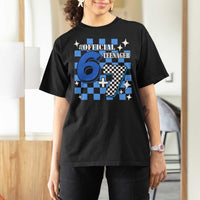 Funny 13th Birthday Official Teenager T Shirt For Women 6+7 13 Year Old Boys Kids Checkered 67 Meme