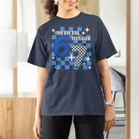 Funny 13th Birthday Official Teenager T Shirt For Women 6+7 13 Year Old Boys Kids Checkered 67 Meme