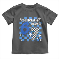 Funny 13th Birthday Official Teenager Toddler T Shirt 6+7 13 Year Old Boys Kids Checkered 67 Meme