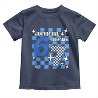 Funny 13th Birthday Official Teenager Toddler T Shirt 6+7 13 Year Old Boys Kids Checkered 67 Meme