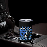 Funny 13th Birthday Official Teenager Tumbler Cup 6+7 13 Year Old Boys Kids Checkered 67 Meme