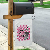 Funny 13th Birthday Official Teenager Garden Flag 6+7 13 Year Old Kids Girls Pink Checkered 67 Meme