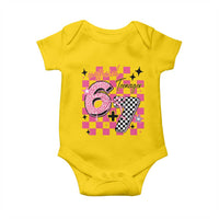 Funny 13th Birthday Official Teenager Baby Onesie 6+7 13 Year Old Kids Girls Pink Checkered 67 Meme