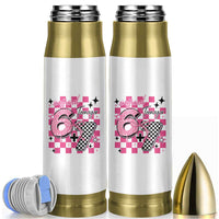 Funny 13th Birthday Official Teenager Bullet Tumbler 6+7 13 Year Old Kids Girls Pink Checkered 67 Meme
