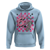 Funny 13th Birthday Official Teenager Hoodie 6+7 13 Year Old Kids Girls Pink Checkered 67 Meme