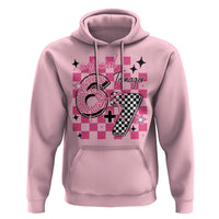 Funny 13th Birthday Official Teenager Hoodie 6+7 13 Year Old Kids Girls Pink Checkered 67 Meme