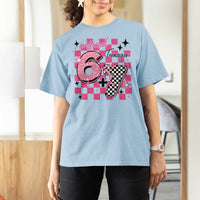 Funny 13th Birthday Official Teenager T Shirt For Women 6+7 13 Year Old Kids Girls Pink Checkered 67 Meme