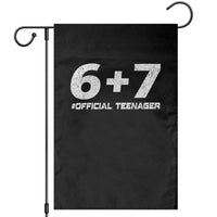 Funny 13th Birthday Official Teenager Garden Flag 13 Years Old Boys Kids