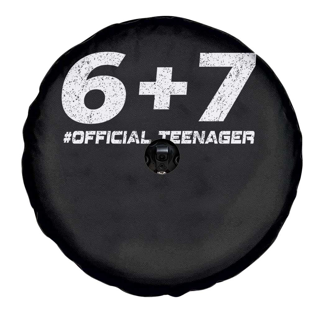 Funny 13th Birthday Official Teenager Spare Tire Cover 13 Years Old Boys Kids