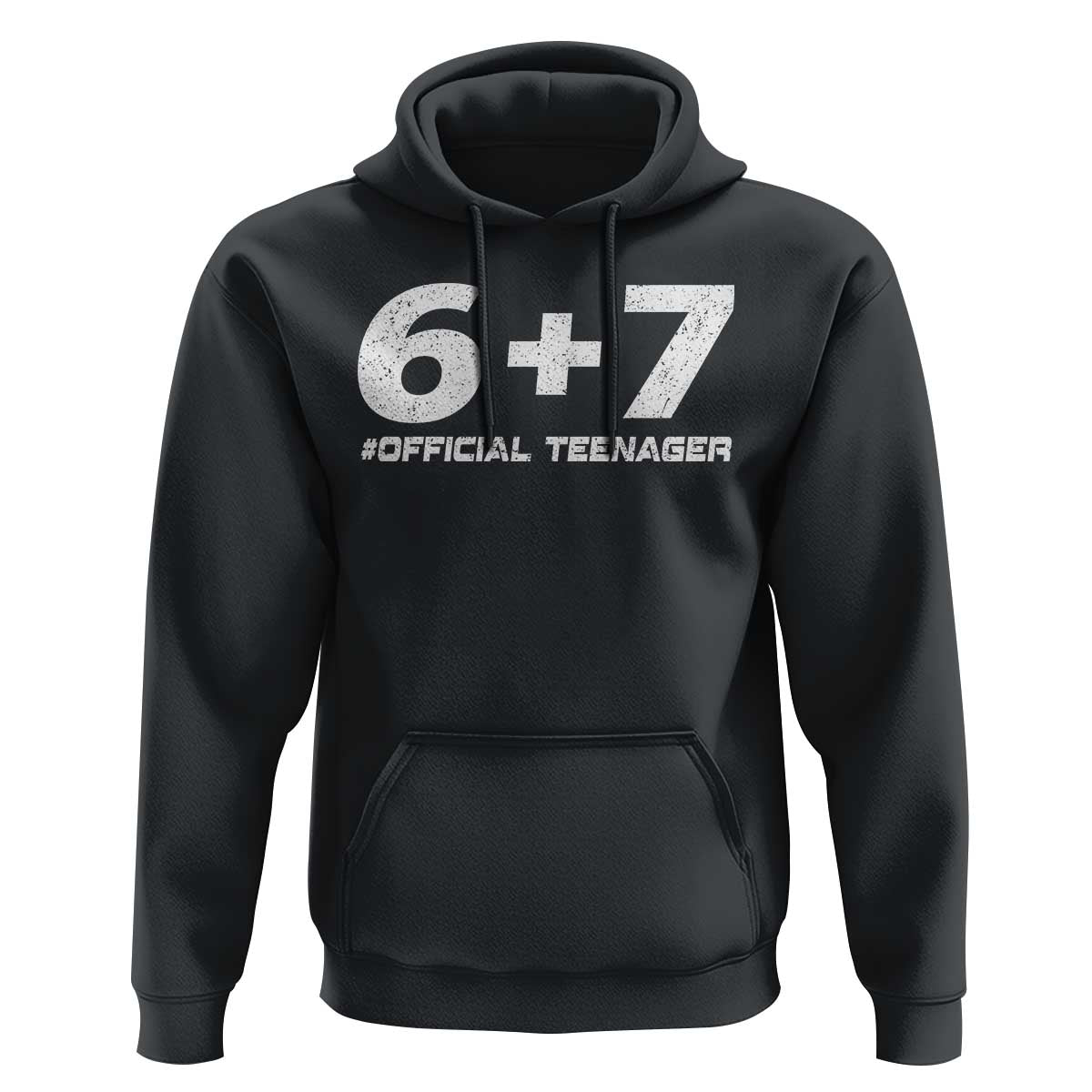 Funny 13th Birthday Official Teenager Hoodie 13 Years Old Boys Kids