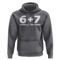 Funny 13th Birthday Official Teenager Hoodie 13 Years Old Boys Kids