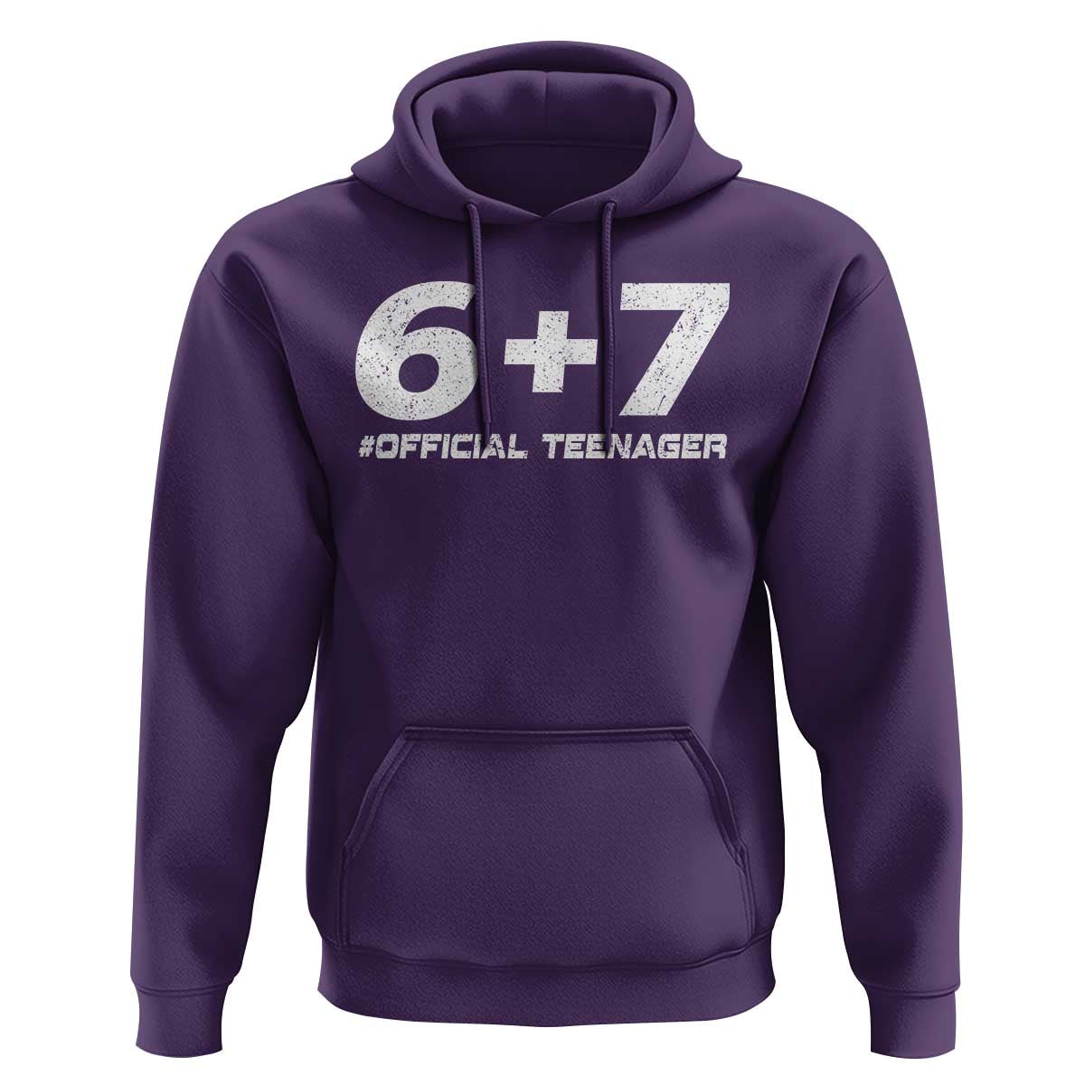 Funny 13th Birthday Official Teenager Hoodie 13 Years Old Boys Kids