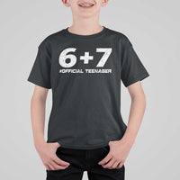 Funny 13th Birthday Official Teenager T Shirt For Kid 13 Years Old Boys Kids