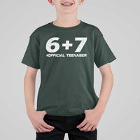 Funny 13th Birthday Official Teenager T Shirt For Kid 13 Years Old Boys Kids