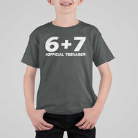 Funny 13th Birthday Official Teenager T Shirt For Kid 13 Years Old Boys Kids