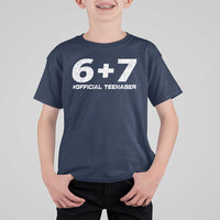 Funny 13th Birthday Official Teenager T Shirt For Kid 13 Years Old Boys Kids