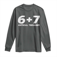 Funny 13th Birthday Official Teenager Long Sleeve Shirt 13 Years Old Boys Kids