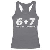 Funny 13th Birthday Official Teenager Racerback Tank Top 13 Years Old Boys Kids