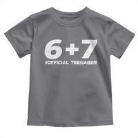 Funny 13th Birthday Official Teenager Toddler T Shirt 13 Years Old Boys Kids