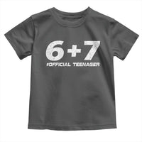 Funny 13th Birthday Official Teenager Toddler T Shirt 13 Years Old Boys Kids