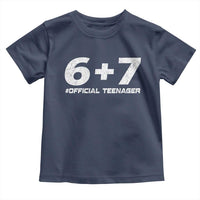 Funny 13th Birthday Official Teenager Toddler T Shirt 13 Years Old Boys Kids