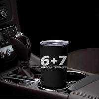 Funny 13th Birthday Official Teenager Tumbler Cup 13 Years Old Boys Kids